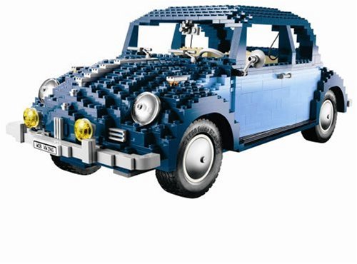 LEGO 乐高 10252 Volkswagen Beetle 大众甲壳虫 完成图