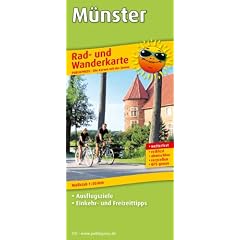 Rad- und Wanderkarte M�nster: mit Ausflugszielen, Einkehr- & Freizeittipps, wetterfest, reissfest, abwischbar, GPS-genau. 1:50000