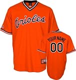 MLB Men's Baltimore Orioles Authentic Jersey Personalized (Orange, 40/Medium)