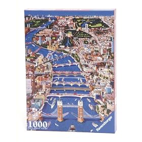 Ravensburger Puzzle - London, a View to the West (1000 pieces)