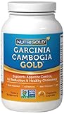 Nutrigold Garcinia Cambogia Gold (Clinically-proven SuperCitrimax), 500 mg, 180 veg. capsules