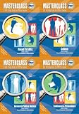Masterclass Q & A Study Book for Police Exams: Set of Four Books