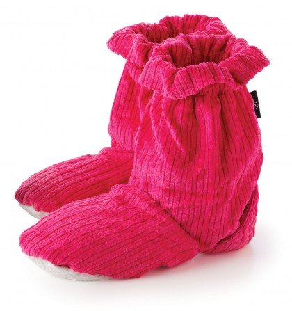 Childrens Toyshop  Third Party New : Hot Sox Pink Herbal Wheat Bag Slippers - With Rose, Neroli & Lavender pure essential oil