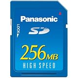 PANASONIC 256MB SD Memory Card RPSD256BU1A