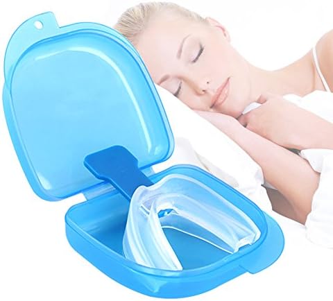 JUHAMO Stop Snoring Mouthpiece Apnea Aid Sleep Bruxism Anti Snore Pure Grind MouthGuard