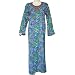 Indian Tunic Long Sleeve Viscose Caftan Size M (kftn849)
