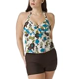 Mossimo Black Turquoise/Brown Swim Group
