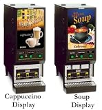 Bunn FMD-3 Fresh Mix Dispenser For Cappuccino or Soup, Black