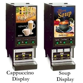 Bunn FMD-3 Fresh Mix Dispenser For Cappuccino or Soup, Black by