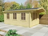 from Dunster House Dunster House Avon 500F 130mm Log Cabin 3m x 5m