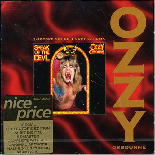 Ozzy Osbourne Speak Of The Devil (2002) New Cd - Ozzy Osbourne Speak Of The Devil (2002 New Cd)