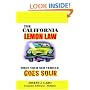 The California Lemon Law: When Your New Vehicle Goes Sour