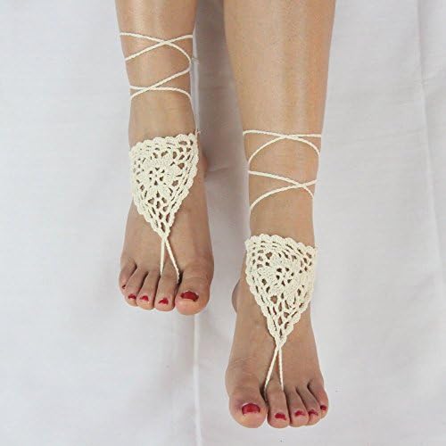Crochet Barefoot Sandals