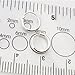 Ultra Small HOOP Earrings, 8mm,sterling silver,endless hoops,nose,cartilage,ears,lips