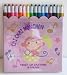 Sanrio Chi Chai Monchan 16 Colors Twist-Up Crayons