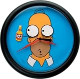 Kitchen & Housewares : Homer Rotating Eyes Wall Clock