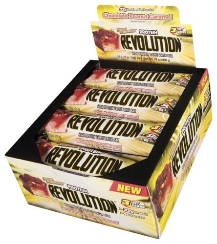 Buy Met-Rx – Prot. Revolution Choc/Pnt/Caramel, 12 bars