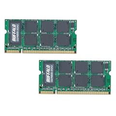 BUFFALO ノートPC用増設メモリ PC2-6400 (DDR2-800) 2GB 2枚組 D2/N800-2GX2/E
