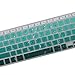 Litop Gradient Thin Silicone Keyboard Cover Keyboard Skin for Apple 13