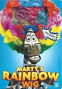 Marty's Rainbow Wig For Kids - Good for Clown Costume & Halloween Costumes