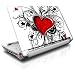 My Heart Design Skin Decal Sticker for Acer (Aspire ONE) Netbook Laptop