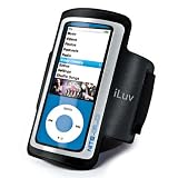 iLuv iPod nano(第4世代、第5世代)用 アームバンドケース ブラック iCC213