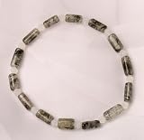 51X0OFU7TBL. SL160  Swarovski Crystal and Rutilated Quartz Bracelet