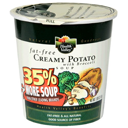 Health Valley Soup Cup, Creamy Potato, 1.66-Ounce Cups (Pack of 12) by Health Valley