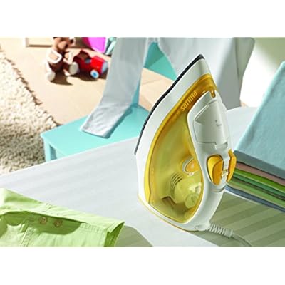 Philips GC2820 2000-Watt Nonstick Soleplate Steam Iron with Spray, Coating, Anti-Calc and Drip Stop