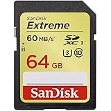 SanDisk Extreme 64GB UHS-I/U3 SDXC Memory Card Up To 60MB/s Read-SDSDXN-064G-G46 [Older Version]