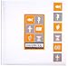 Brueckner 17159 - Konfirmationsalbum 25x25cm 48 Seiten weiss Symbole