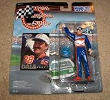 1997 - Kenner - Starting Lineup - Winner's Circle - NASCAR - Dale Jarrett Action Figure - 4 Inch Fig - Ford Quality Care - Ford Thunderbird - w/ Accessories - Limited Edition - Collectible