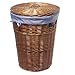 Baby : Round Cherry Hamper with Navy Liner