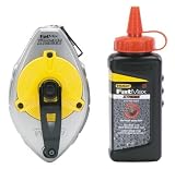 Stanley FatMax Xtreme 47-487L Chalk Reel with Red Xtreme Chalk Kit