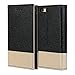GMYLE iPhone 6s Plus Case, Wallet Case Clip for iPhone 6S Plus – Black & Champagne Gold Slim Hard Back Case