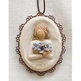 Willow TreeThank You metal edged ornament - 26215