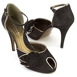 Via Spiga Rustico Black high-heels