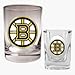 Boston Bruins Rocks Glass and Shot Glass Set