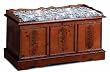 Pine Cedar Chest with Pad by Coaster Furniture