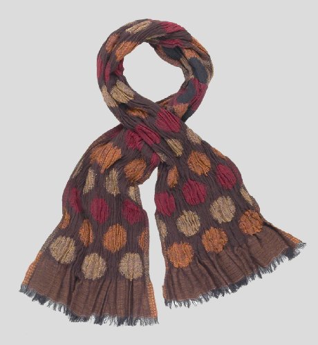 Wool Blend Spot Scarf