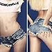 Lowpricenice Sexy Cut Off Low Waist Women Denim Jeans Shorts Short Mini Hot Pants (M)