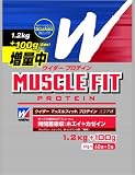 ウイダー マッスルフィットプロテイン ココア味 1,2kg