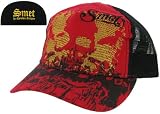 SMET Christian Audigier Ed Hardy Mens Womens Tattoo Unisex Trucker Hat Cap Black Red Gold