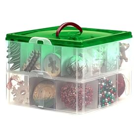 Snap N' Stack Ornament Storage Box