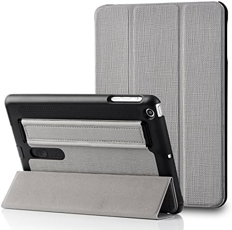 iPad Mini Case Premium PU Leather Magnetic Smart Cover Case w/ Sleep/Wake-up Functions For iPad Mini 1, 2, 3 (gray3)