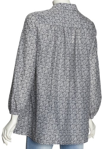 Natural Wave Flower E022.10 Damen Shirts/ T-Shirts, Gr. 50, 8, grau (Grey/ white Grey/ white)