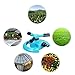KMASHI Lawn Sprinkler, Garden Sprinkler Three Arm Water Sprinkler