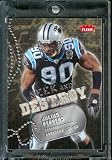2006 Fleer Seek and Destroy Julius Peppers Football Card - Shipped In Protective Display Case!