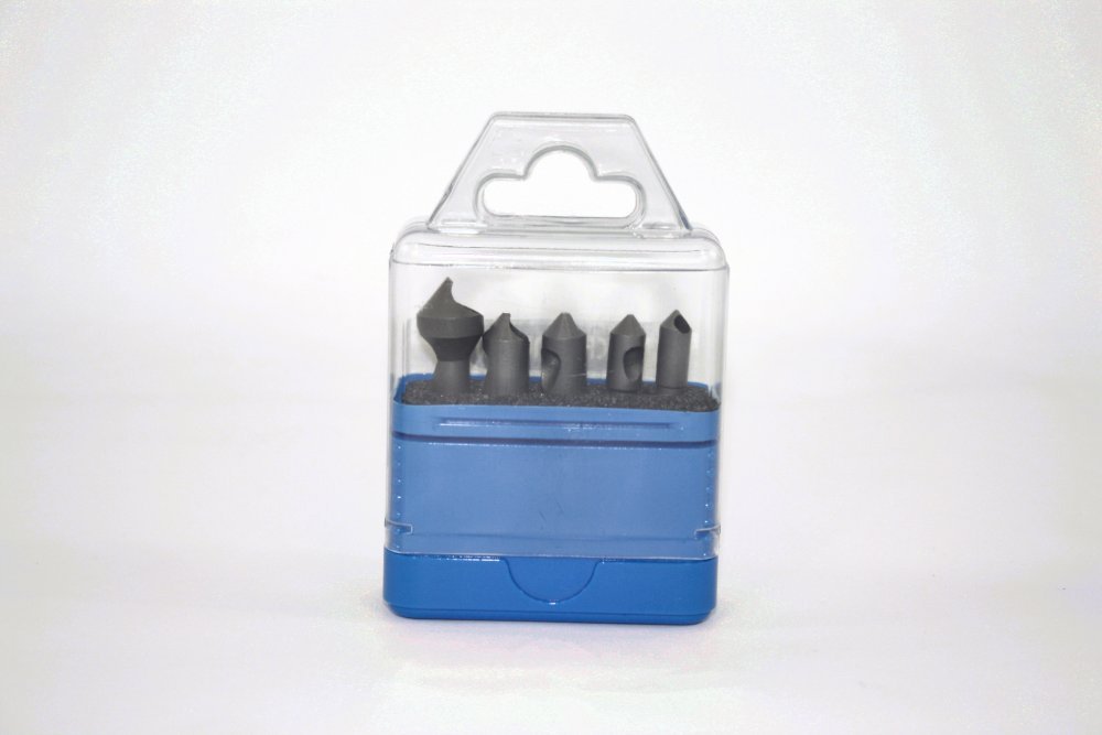 Champion CSK-SET-4 Zero Flute 82-Degree Countersink Set, 4-Piece ... Champion CSK-SET-4 Zero Flute 82-Degree Countersink Set, 4-Piece ...