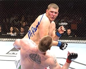 MIKE RUSSOW signed *UFC MMA* 8x10 Photo W/COA #6
